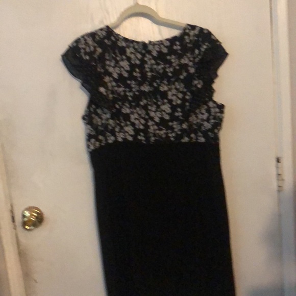 Alyx dress black with flower top new size 16 - Picture 4 of 4